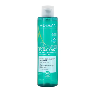 A-DERMA BIOLOGY AC PURIFYING FOAMING GEL CLEANSER 200ML