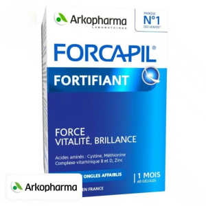 Arkopharma Forcapil Fortifying Hair and Nails – 60 Capsules
