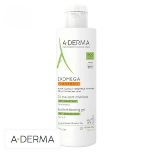 A-Derma Exomega Control Anti-Itch Emollient Foaming Gel – 500ml