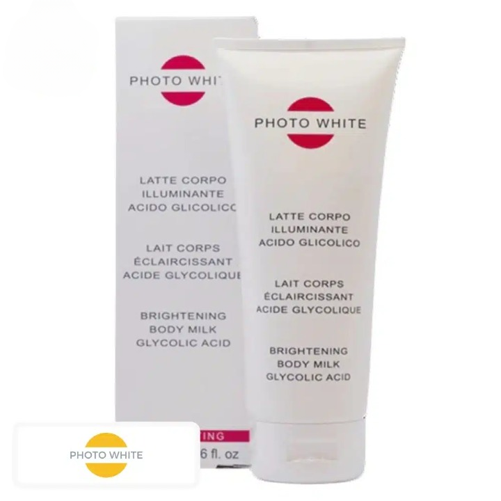 Photo White Lightening Body Lotion with Glycolic Acid – 200ml