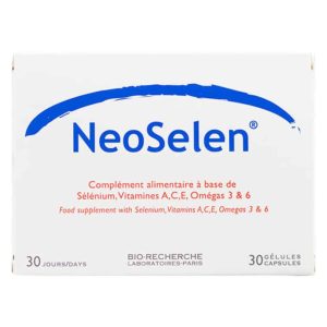 Bio-Research NeoSelen Selenium, Vitamin A, C, E, Omega 3 and 6 – 30 capsules