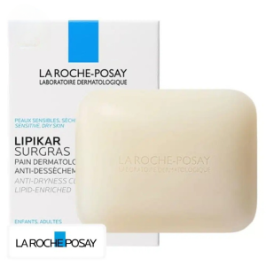 La Roche-Posay Lipikar Surgras Anti-Dryness Dermatological Cleansing Bar – 150g