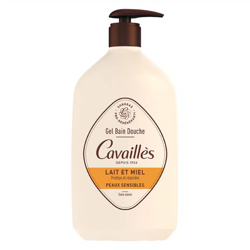 Cavaillès Milk and Honey Bath and Shower Gel – 1L