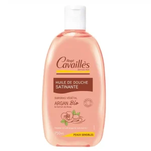 Cavaillès Satin Shower Oil Argan and Rose – 750ml