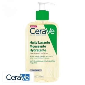 CeraVe Hydrating Foaming Cleansing Oil for Normal to Very Dry Skin – 236ml