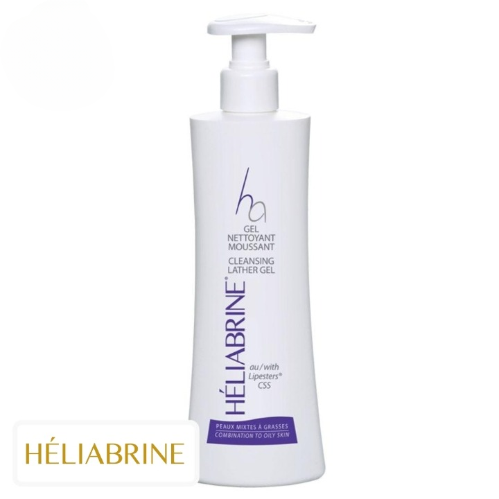 Héliabrine Ha Gel Nettoyant Moussant – 200ml