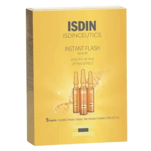 Isdin Isdinceutics Instant Flash Sérum Éclat Effet Lifting Instantané Ampoules – 5x2ml