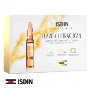 Isdin Isdinceutics Rejuvenate Flavo-C Ultraglican Antioxidant Day Serum Ampoules – 10x2ml