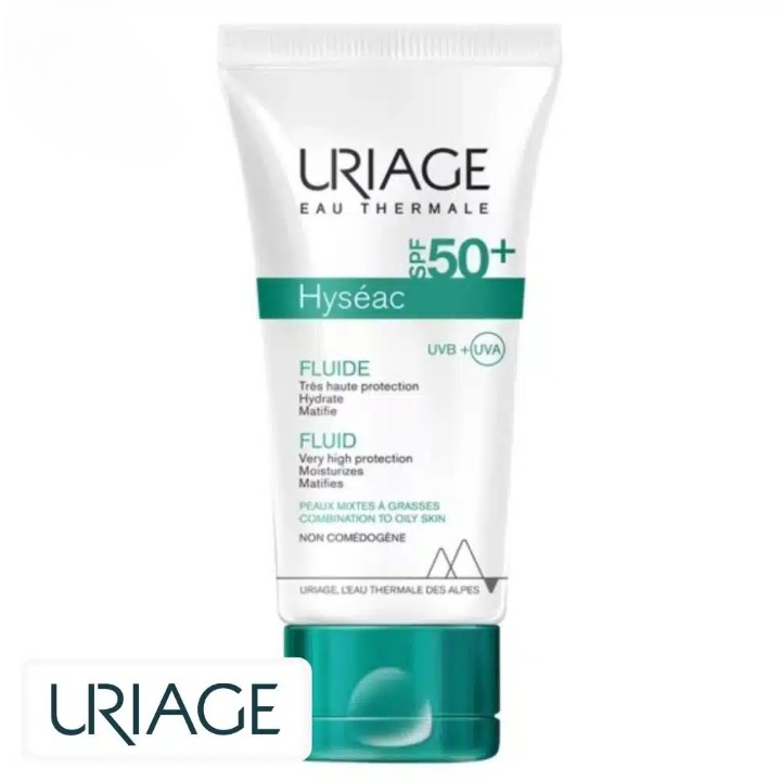 Uriage Hyséac Fluide Hydratant Matifiant Spf50+ – 50ml