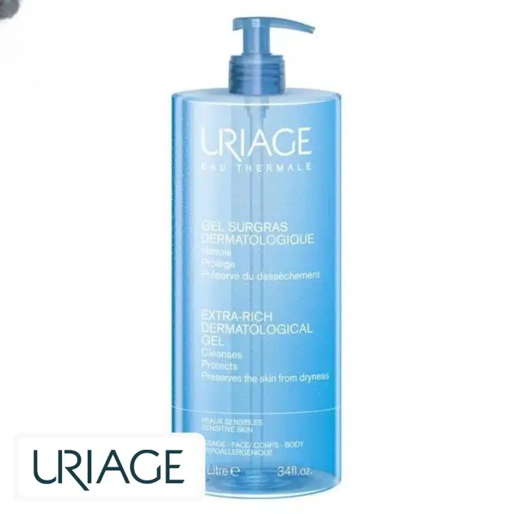 Uriage Soins et Hygiène Gel Surgras Dermatologique – 1L