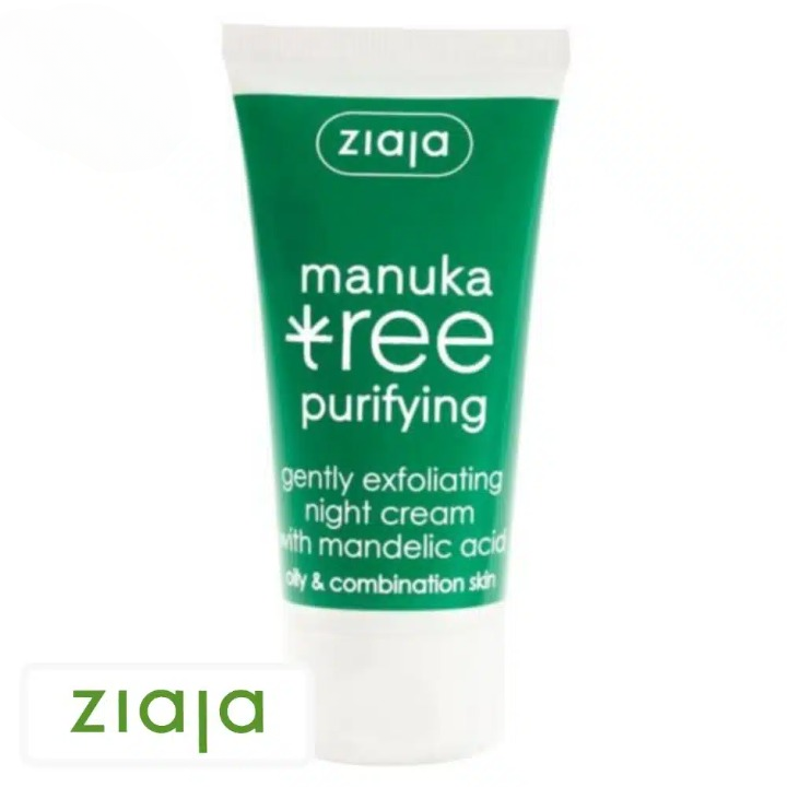 Ziaja Manuka Tree Crème de Nuit Exfoliante Douce – 50ml
