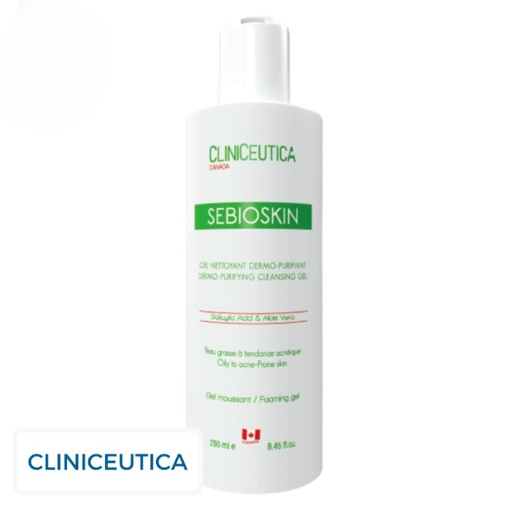 Cliniceutica Sebioskin Dermo-Purifying Cleansing Gel – 250ml