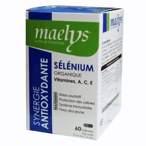 Maelys Organic Selenium and Vitamins A, C and E – 60 capsules