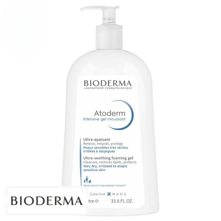 Bioderma Atoderm Intensive Ultra-Soothing Foaming Gel – 1L