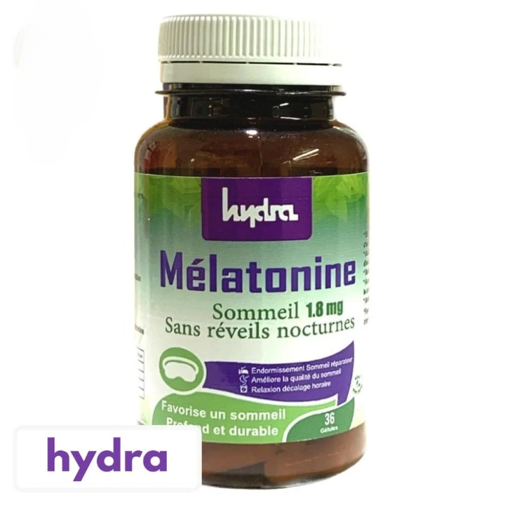 Hydra Plus Melatonin 1.8mg – 36 Capsules
