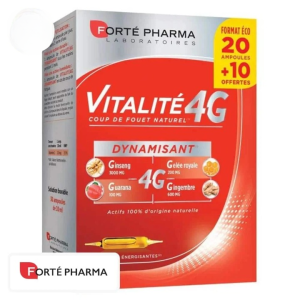 Forté Pharma Vitalité 4G Energizing Ampoules – 30u